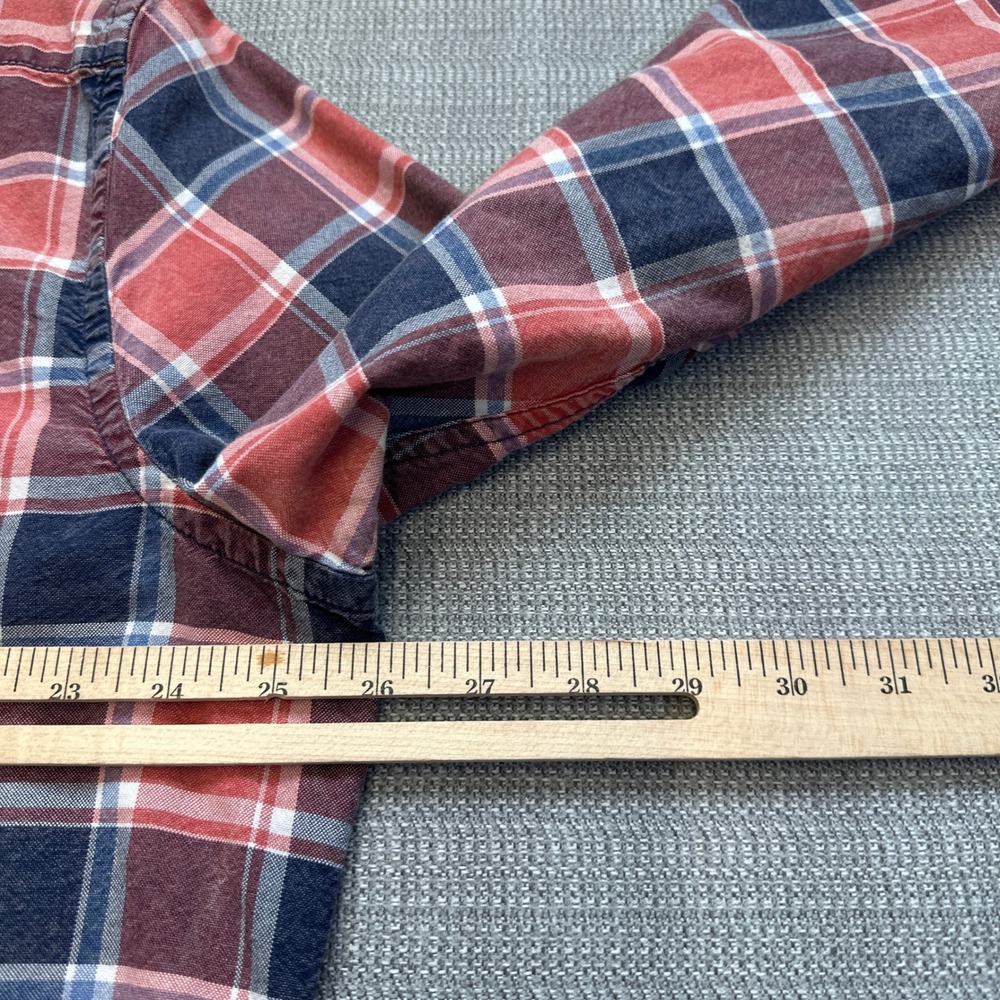 Denim &‎ Supply Ralph Lauren Mens Flannel Shirt XXL Plaid Button Up Long Sleeve - Picture 5 of 7